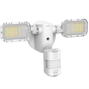 SANSI 90W 10,000LM LED Outdoor Flood Light, 50,000 Hrs Lifespan Security Light,